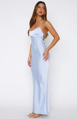 It's Not The Same Maxi Dress Baby Blue