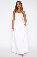 Take Back Maxi Dress White