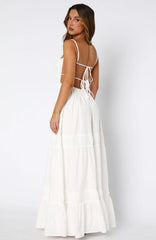Rumour Has It Maxi Dress White